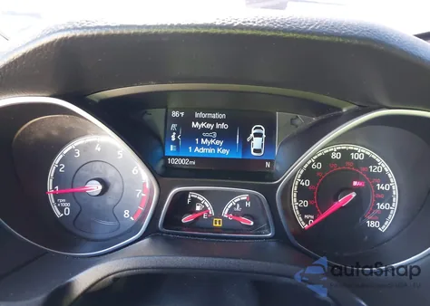 2017 Ford Focus St from USA, damaged, VIN 1FADP3L99HL220603